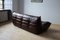 Vintage Brown Leather 3-Seater Togo Sofa by Michel Ducaroy for Ligne Roset 6
