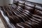 Vintage Brown Leather 3-Seater Togo Sofa by Michel Ducaroy for Ligne Roset 5