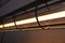 Lampada a sospensione vintage industriale con luce a forma di tubo, anni '70, Immagine 10