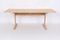 Danish Dining Table in Solid Soap-Treated Oak, Image 1