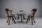 Brutalist Sculptured Chairs in the Style of Alexandre Noll, 1960s, Set of 5, Image 6