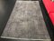 Vintage Overdyed Dark Gray Rug 2