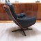 Lounge Swivel Chair with Footrest from Göte Möbel, Sweden, 1970s, Set of 2 9