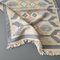 Schwedischer Vintage Kilim Ingegerd Silow Teppich mit geometrischem Muster 11