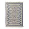 Schwedischer Vintage Kilim Ingegerd Silow Teppich mit geometrischem Muster 1