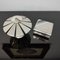 Art Deco Silver Plate and Black Enamel Cigarettes Box with Lid froim WMF Ikora 4
