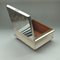 Art Deco Silver Plate and Black Enamel Cigarettes Box with Lid froim WMF Ikora, Image 12