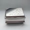 Art Deco Silver Plate and Black Enamel Cigarettes Box with Lid froim WMF Ikora, Image 9
