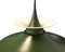 Dark Green Radius Pendant Lamp by Eric Balslev for Fog & Mørup, Denmark, 1970s 2