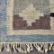 Vintage Swedish Geometric Kilim Rug by Ida Rydelius, 1950s 8