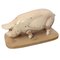 Porcelain Pig by Gerhard Wittmann for Goebel, West German, 1970s, Set of 2 1