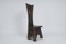 Hand-Carved High Back Chair, Spain, 1960s, Image 1