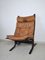 Siesta Lounge Chair in Cognac Brown Leather by Ingmar Relling for Westnofa, 1960s, Image 5