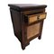 Vintage Nightstands with Drawers and Doors, Set of 2 9
