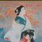 Stampa vintage con cornice di geisha, Giappone, anni '50, Immagine 3