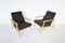 Beech & Felt Armchairs by Valerija Ema Cukermaniene for Vilnius Furniture Factory, 1960s, Set of 2, Image 3