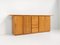 Ulmenholz & Messing Sideboard von Romanutti, Italien, 1970er 1