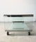 Chrome & Glass Coffee Table by Pierangelo Galotti for Galotti & Radice, 1975 4