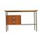 Teak Desk with Drawers, 1960s, Image 5
