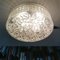 Large Clear Bubble Glass Flush Mount in the Style of Helena Tynell, 1990s 6