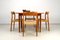 Danish Teak Extendable Dining Table by Børge Mogensen for Søborg Furniture, 1960s, Image 3