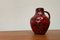 Italienische Erdbeer Keramik Vase von Fratelli Fanciullacci für Bitossi, 1960er 2