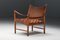 Safari Chair attributed to Arne Norell, Sweden, 1960s 4
