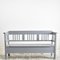 Hungarian Grey Settle Bench, 1920s, Image 1