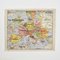 Mappa dell'Europa da parete, Francia, anni '60, Immagine 1