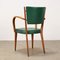 Beech and Faux Leather Chair, 1960s, Image 7