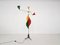 Colorful Italian Floor Lamp in the Style of Arredoluce, 1960s 2