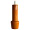 Lampe à Suspension en Verre Orange par Massimo Vignelli pour Venini, 1955 1