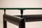 Crystal LC6 Table by Le Corbusier, Jeanneret and Perriand for Cassina, 1990s 2