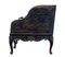 Early 19th Century Swedish Carved Oak Painted Sofa, Image 11