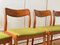 Teak Chairs by Johannes Andersen for Uldum Design, 1970s, Set of 4 7