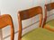 Teak Chairs by Johannes Andersen for Uldum Design, 1970s, Set of 4 4