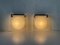 Lámparas de pared italianas de vidrio acrílico, años 60. Juego de 2, Imagen 2
