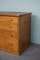 Antique English Wooden Campaign Chest of Drawers 7