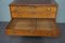 Antique English Wooden Campaign Chest of Drawers 10