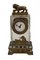 19th Century Crystal Mount Bronze Pendulum Clock, Image 1