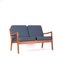 2-Seater Sofa in Teak by Ole Wanscher for Cado 1