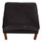 Ottoman in Patinated Leather by Børge Mogensen for Fredericia 2