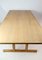 Tavolo da pranzo C18 in legno di quercia trattato con sapone di Børge Mogensen, anni '60, Immagine 7