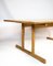 Model C18 Shaker Dining Table in Soap-Treated Oak by Børge Mogensen, 1960s 6