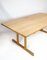 Model C18 Shaker Dining Table in Soap-Treated Oak by Børge Mogensen, 1960s 5