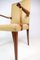 Light Leather and Mahogany Armchair by Jacob Kjær, 1950s, Image 5