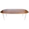 Rosewood Dining Table attributed to Piet Hein & Bruno Mathsson for Fritz Hansen, 1960s, Image 1