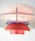 Lampada da soffitto PH5 attribuita a Poul Henningsen per Louis Poulsen, 1958, Immagine 6