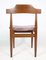 Teak Dining Chairs with Grey Fabric Seats by Hans Olsen, 1960s, Set of 4 11