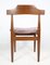 Teak Dining Chairs with Grey Fabric Seats by Hans Olsen, 1960s, Set of 4, Image 11
